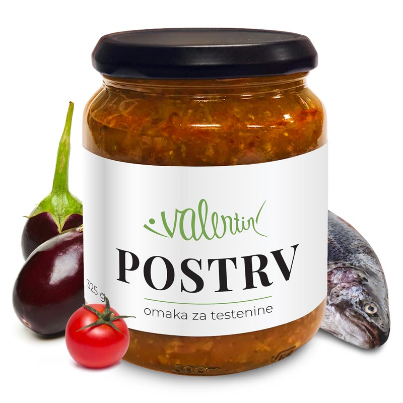 Valentin postrvina omaka za testenine